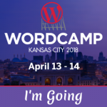 I'm Going to WordCamp Kansas City 2018
